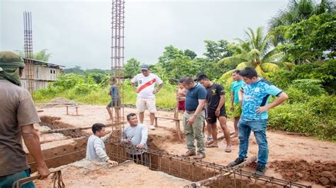 Inician Trabajos Para La Construcción De Aulas En La Comunidad Nativa