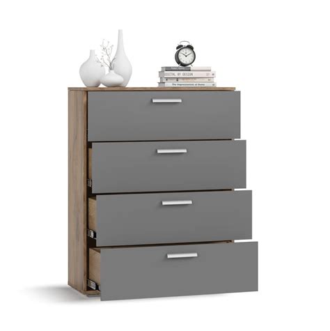 Комод LUX Серый графит, Крафт табачный купить на официальном сайте ...