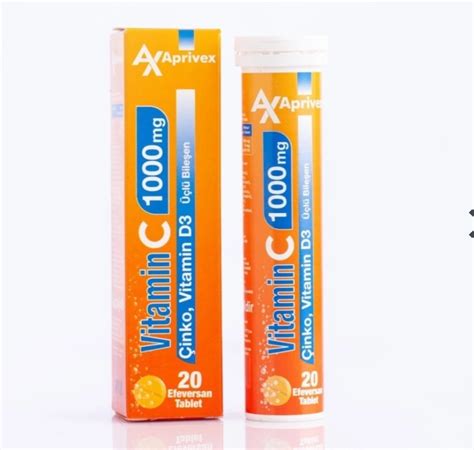 ÇİNKO VİTAMİN D3 VİTAMİN C1000 MG - Proteiniste