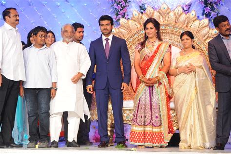 Ram Charan Wedding Reception Gallery ~ INDIAN CINEMA