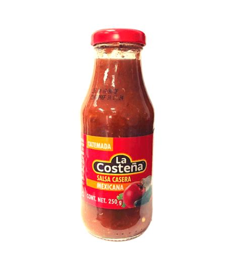 Salsa mexicana casera La Costeña botella Pico de gallo