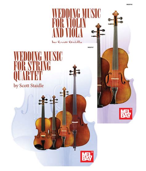 Wedding Music for Violin and Viola, Wedding Music for String Quartet ...