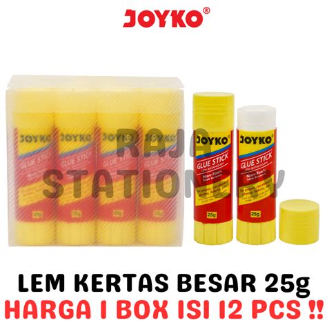 Jual Joyko Glue Stick G Jumbo Lem Batang Stik Joyko Besar Kertas Gs