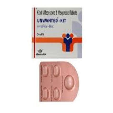 Unwanted Kit Mifepristone And Misoprostol Kit At Stripe Female