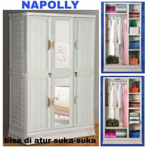 Jual Beli Lemari Lemari Napolly Pintu Produk Bukalapak