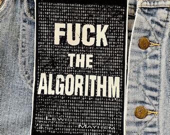 Fuck Algorithm Etsy Uk