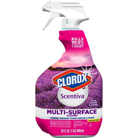 Clorox Scentiva Multi Surface Cleaner Spray Cleaning Products At