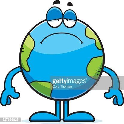 Sad Cartoon Earth Clipart | +1,566,198 clip arts