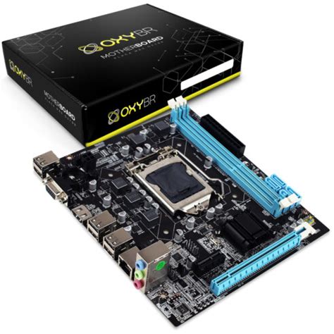 Placa mãe H61 LGA 1155 ATX DDR3 OxyBR