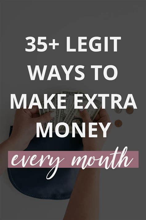 35 Legit Ways To Make Extra Money Erin Gobler