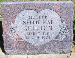 Nellie Mae Madewell Shelton 1911 1974 Mémorial Find a Grave