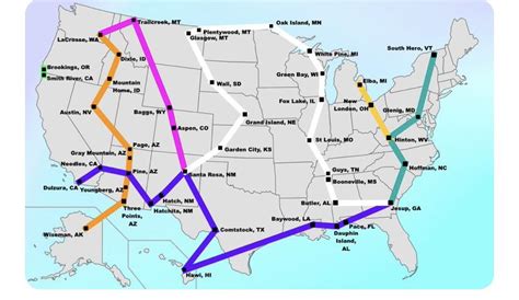 Ideal US high speed rail system : r/mapporncirclejerk