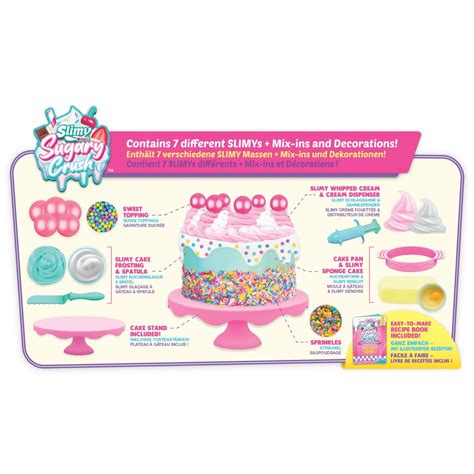 Slimy Sugary Crush Pastry Series Slimy Party Cake Smyths Toys Uk