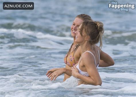 Hadley Robinson Sexy Seen With Sydney Sweeney Glen Powell And Michelle Hurd Shows Off Her Hot