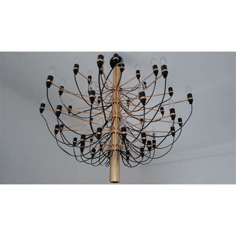 Chandelier Vintage Italian By Gino Sarfatti