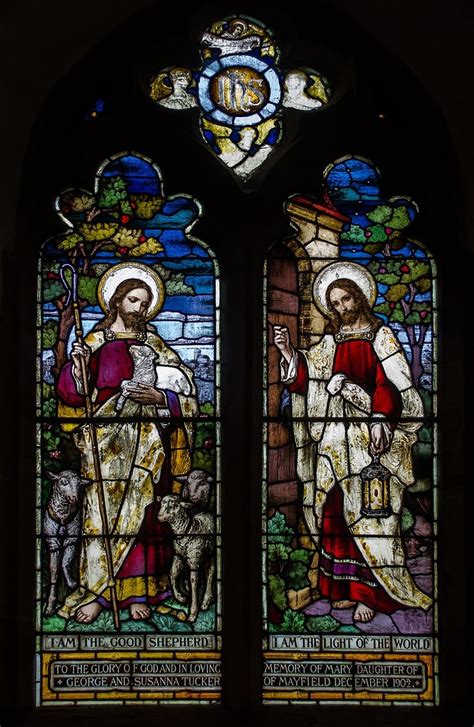 Stained Glass Window St Dunstan S Church Mayfield 15394031332