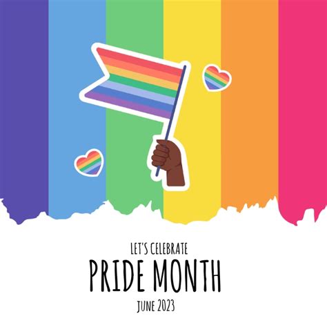 Pride Month Lgbtq Celebration Template Postermywall