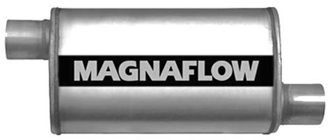 MagnaFlow Performance Muffler - Universal - Stainless Steel - Satin ...