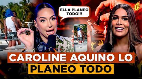 CAROLINE AQUINO FILTRÓ EL VÍDEO JUNTO A DJ ADONI LO PLANEÓ TODO PARA