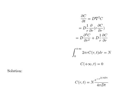 Diffusion Equation Solving - Tessshebaylo