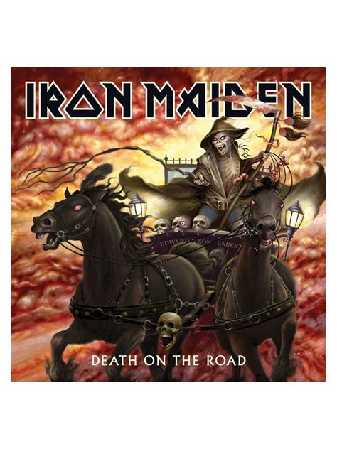 Iron Maiden Death On The Road 2xlp