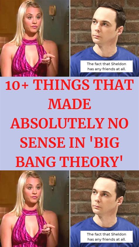 10 Things That Made Absolutely No Sense In Big Bang Theory Artofit