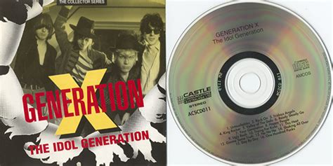 Generation X Discography Record Collectors Of The World Unite Sex Flix Rock N Roll