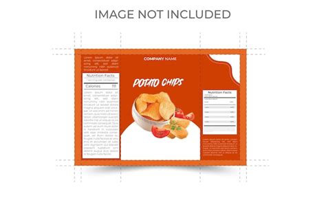 Premium Vector Banner With Realistic Potato Chips And Paprika Slices