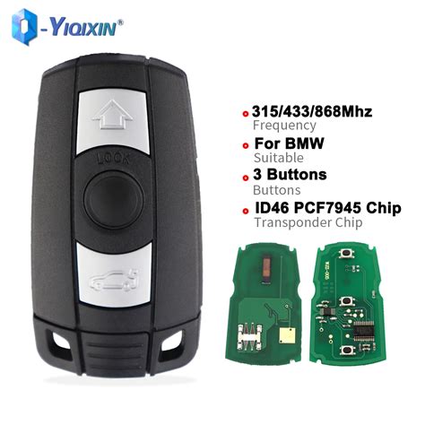 Yiqixin Remoto Chave Keyless Ir Para Bmw 1 3 5 6 S Rie Cas3 E61 E90