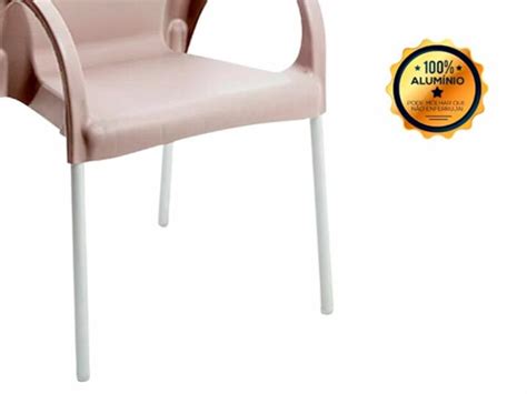 Poltrona Deluxe Nude Félix Móveis Loja de Móveis Online na Baixada RJ