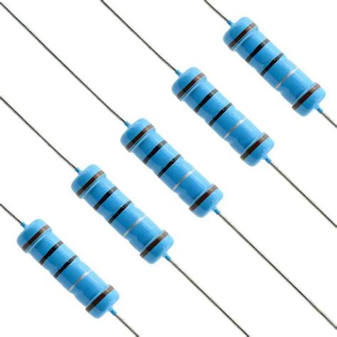 Aliexpress.com : Buy 20pcs 2W Metal Film Resistor 1% 1R 1.5R 2.2R10R ...