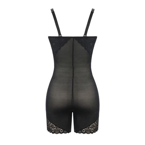 Nude taille XL Body Shaper décolleté en V profond Sexy Body Shapewear taille formateur tirer