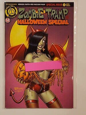 Zombie Tramp Halloween Special Mckay Risque Variant Comic Book