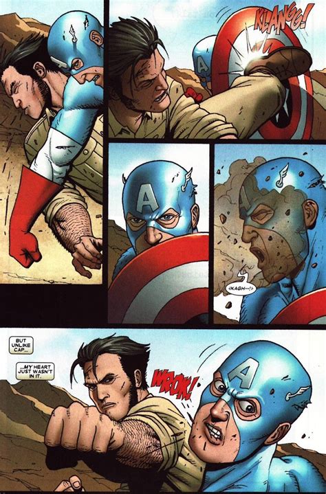 Wolverine Vs Captain America Wolverine Origins Wolverine Vs