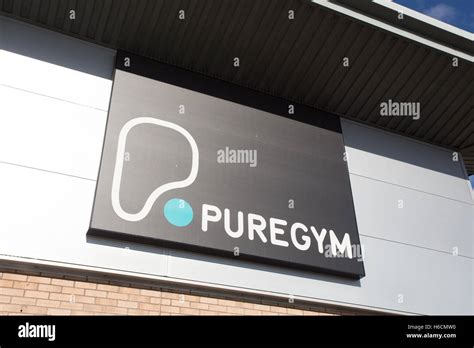 Pure gym logo hi-res stock photography and images - Alamy