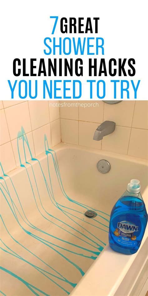 7 Great Shower Cleaning Hacks You Should Try Cleaning Hacks Shower Cleaning Hacks Homemade