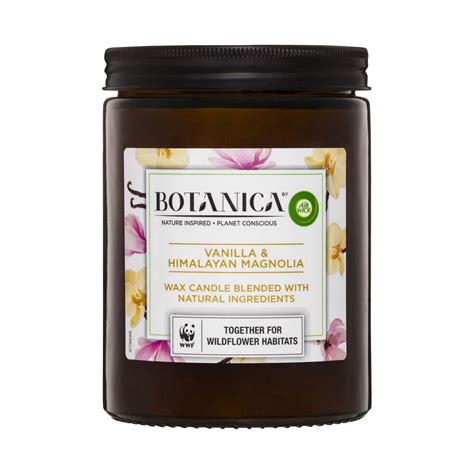 Buy Botanica By Air Wick Scented Candle Vanilla Himalayan Magnolia