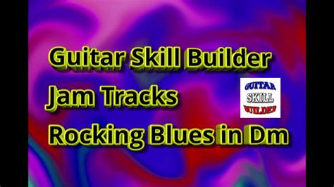 Blues Rock Jam Backing Track In Dm D Minor At 130 Bpm Youtube