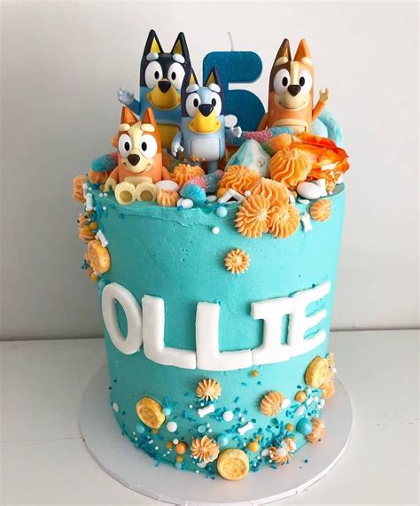 Bluey Birthday Cake Themed Birthday Cakes Pig Birthday Cakes