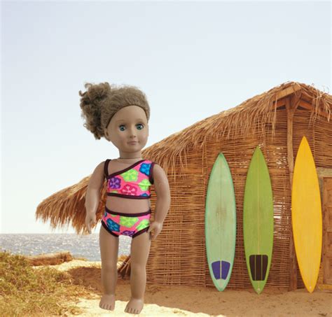 Floral Bikini CamsCrafts Doll Clothes Shop