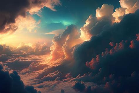 Cloud Wallpaper Sky Over The Clouds Cinematic View