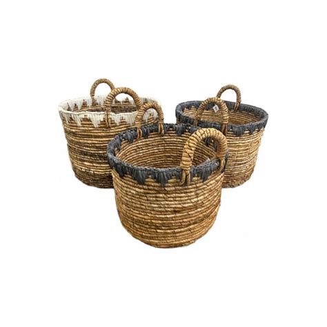 Mason Baskets Set Of Three Afw