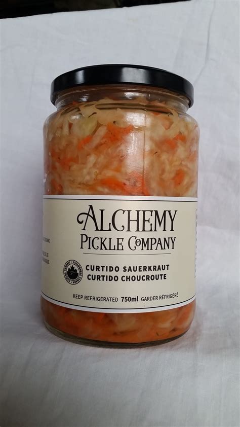 Curtido Sauerkraut – Alchemy Pickle Company