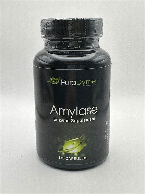 Puradyme Amylase Individual Enzyme Capsules G W Herbs