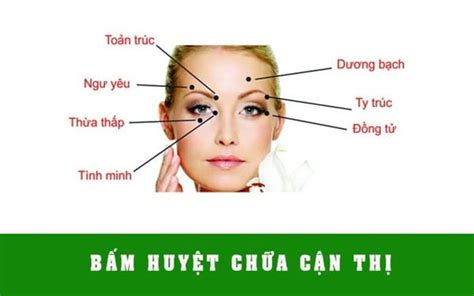 Bấm Huyệt Mắt Chữa Cận Thị Phương Pháp Tự Nhiên Giúp Cải Thiện Thị Lực