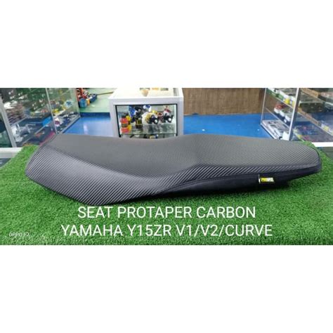 PROTAPER SEAT CURVE DAN FLAT CARBON TEMPAT DUDUK CARBON YAMAHA Y15ZR V1