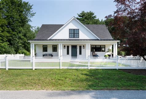 Modern Farmhouse New Construction Landhausstil Häuser Boston