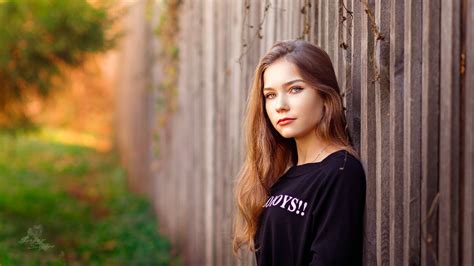 Fondos De Pantalla Mujer Rubia Retrato Ojos Verdes Cara