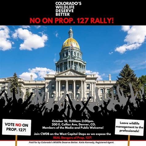 Get Registered To Vote Support Hunting Attend Oct 18 Capitol Rally