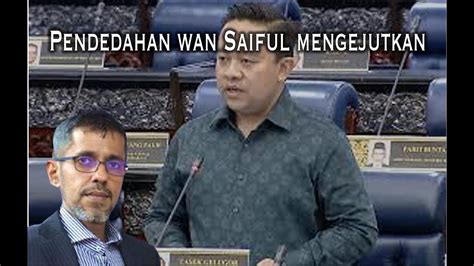 Jom Bicara Dakwaan Wan Saiful Terlalu Serius Mengejutkan